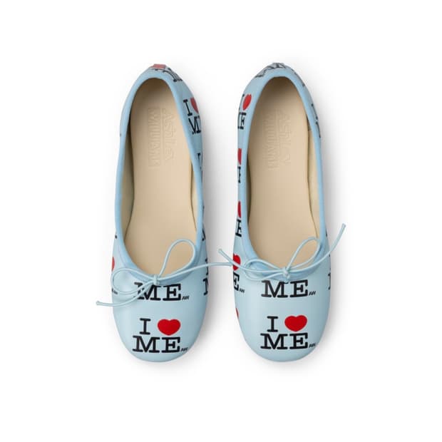 애슐리 윌리엄스 I HEART ME 플랫 슈즈 (37)