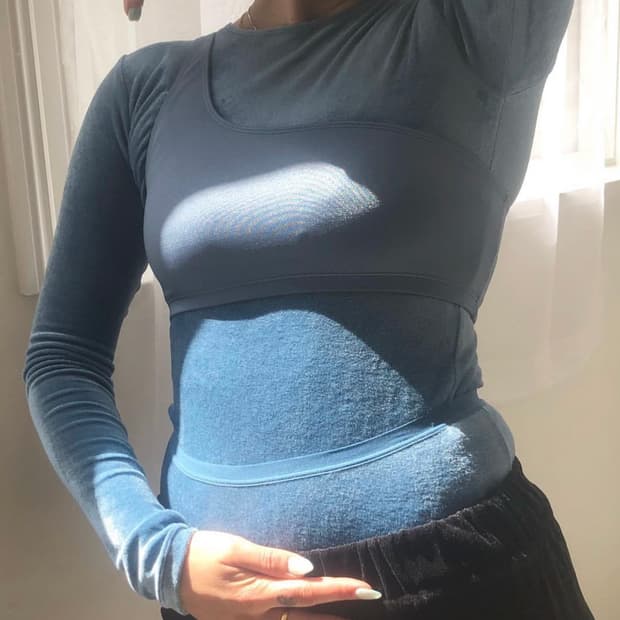 베이스레인지 baserange omo 롱 슬리브 티셔츠