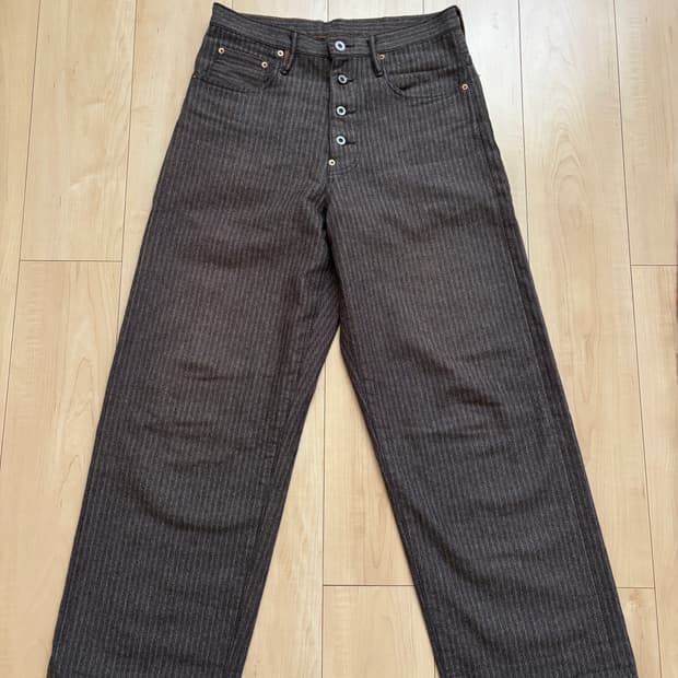 슈가힐 해링본 클래식 워크팬츠