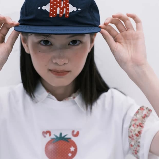 무음 폴카 스타 나일론 캡