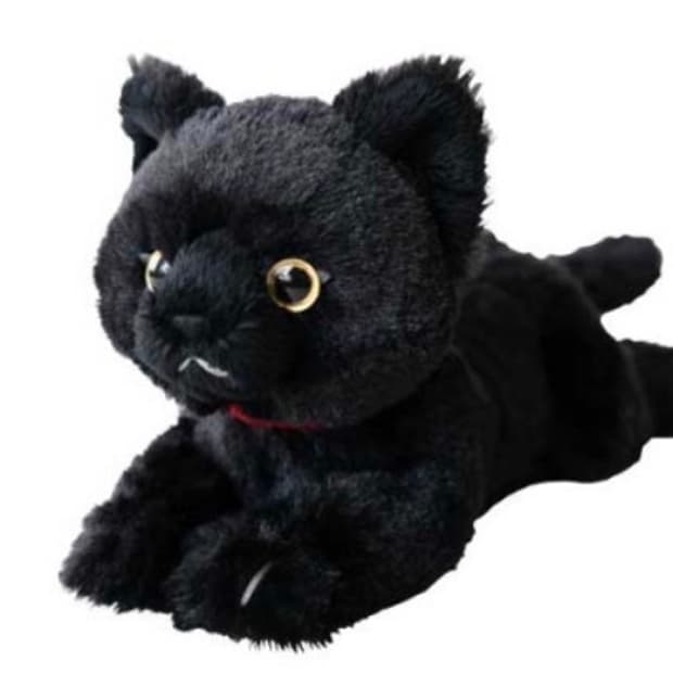 검은고양이 인형