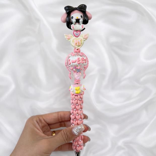 마이멜로디 수제 핸드메이드 볼펜🩷