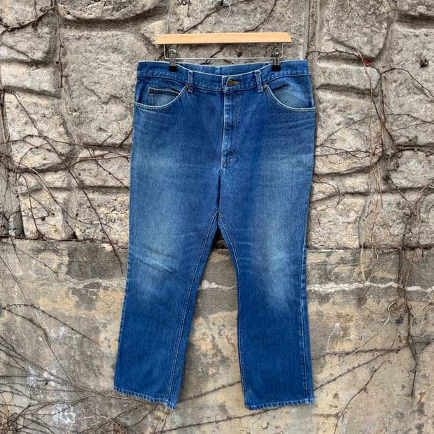 90s lee 빈티지 202-0389 부츠컷 워싱 데님 팬츠 517