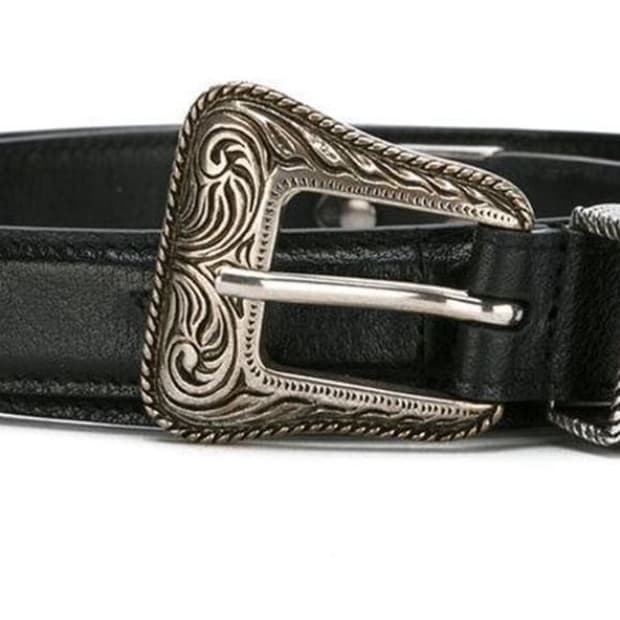 (85) 생로랑 스타패치 웨스턴 벨트