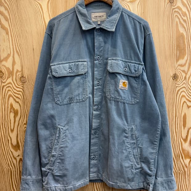 칼하트 wip 코듀로이 셔츠 자켓