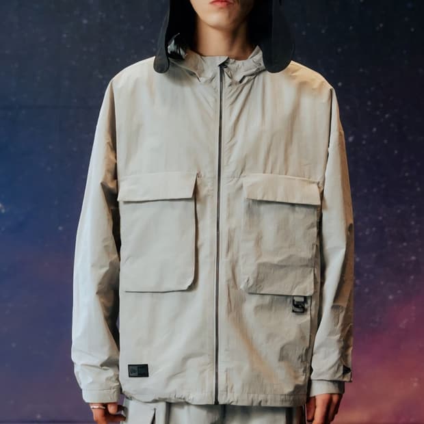 [95]뉴에라 블랙라벨 하이프 테크 윈드브레이커