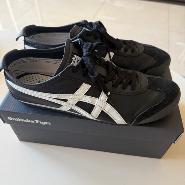 오니츠카타이거 멕시코66 블랙 280