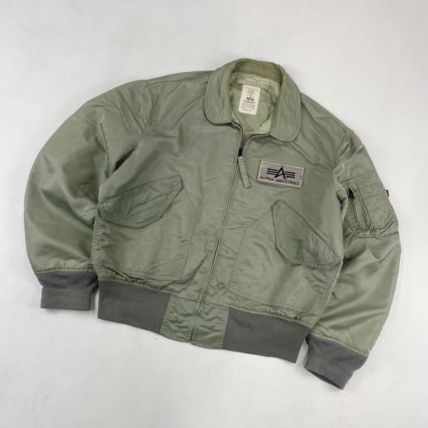 90s 알파인더스트리 CWU-36/P 플라이트 자켓 (103)