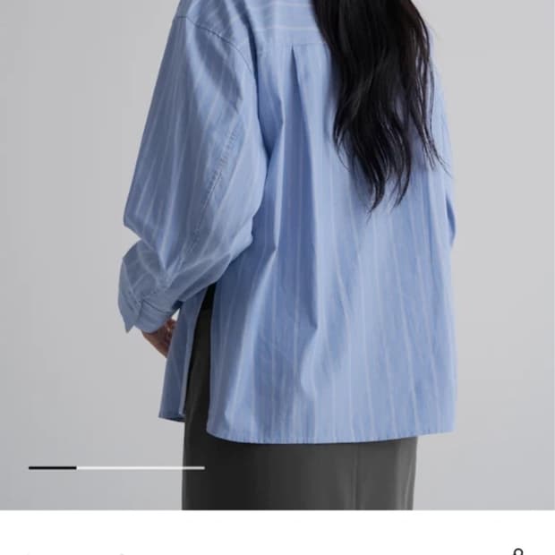 에잇세컨즈 스트라이프 셔츠