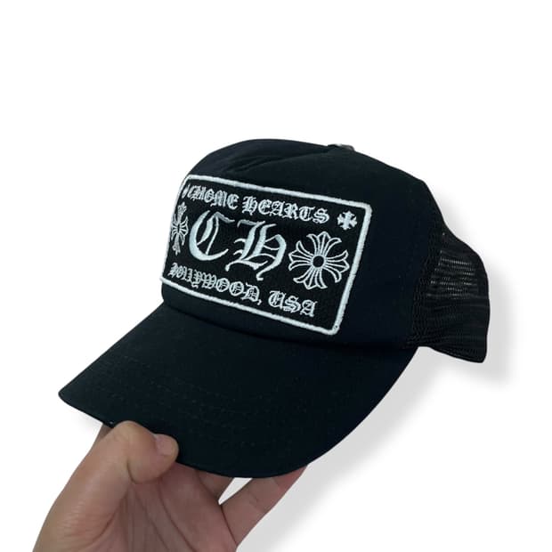 크롬하츠 CH 할리우드 메시 트러커 캡