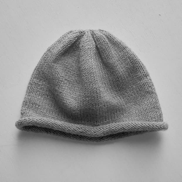 keesy roll 비니 그레이