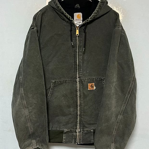 칼하트 j25 MOS 모스그린 남자 덕액티브 L 100-105