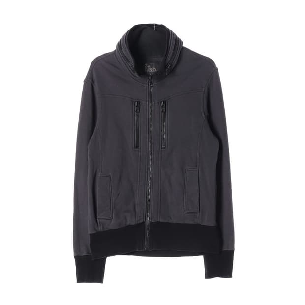 겟유즈드 차콜 립넥 집업 자켓 XL