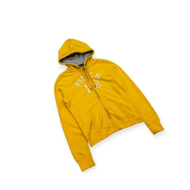 아베크롬비 18 후드집업 옐로우