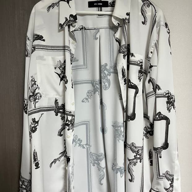 SYSTEM x bts 패턴 셔츠 105