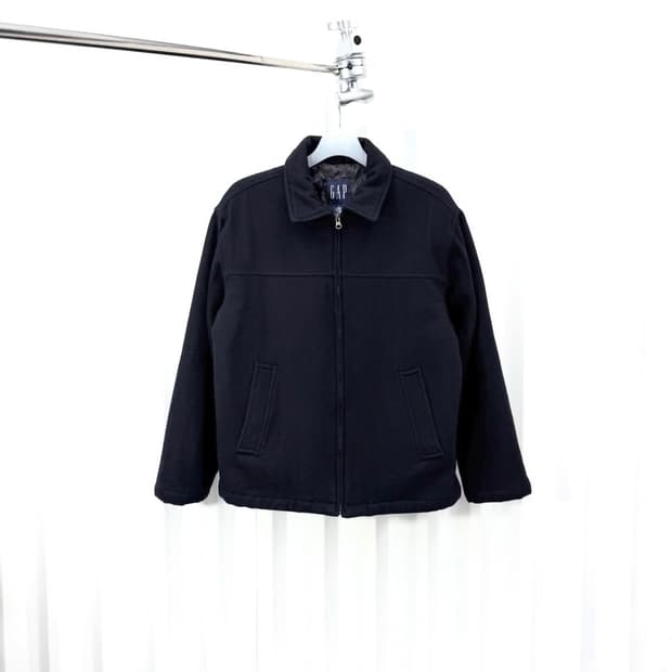 00s GAP Wool Blend Quilted Jacket