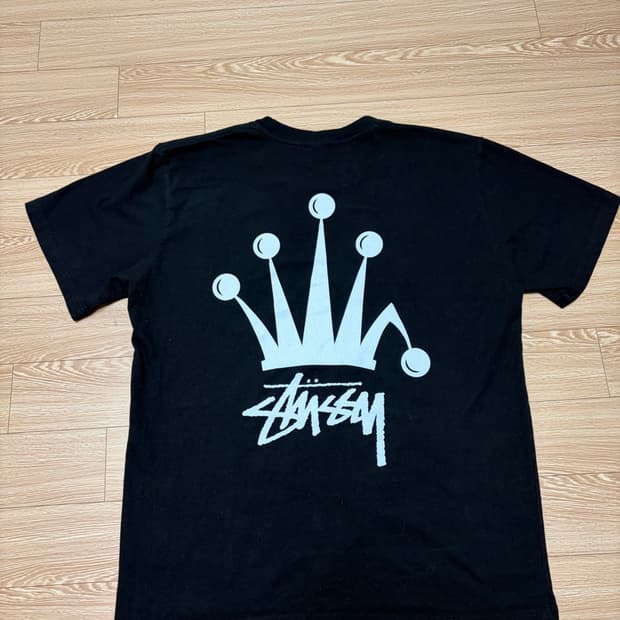 stussy 스투시 크라운 반팔티 