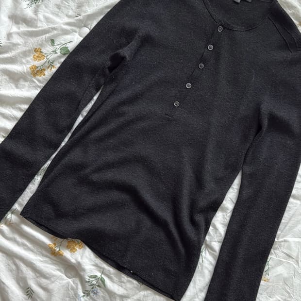 존 바바토스 메리노 헨리넥 니트