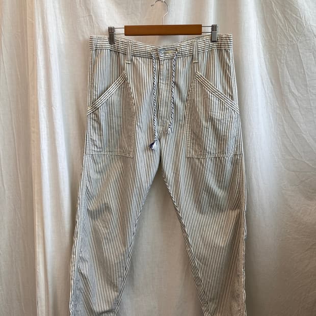 LEE 스트라이프 면밴딩팬츠(XL)