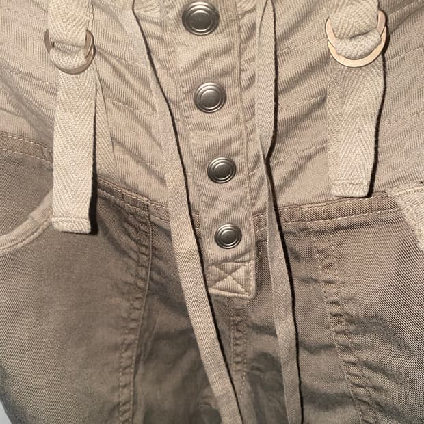 Strap bootcut pants y2k 스트랩 부츠컷 팬츠