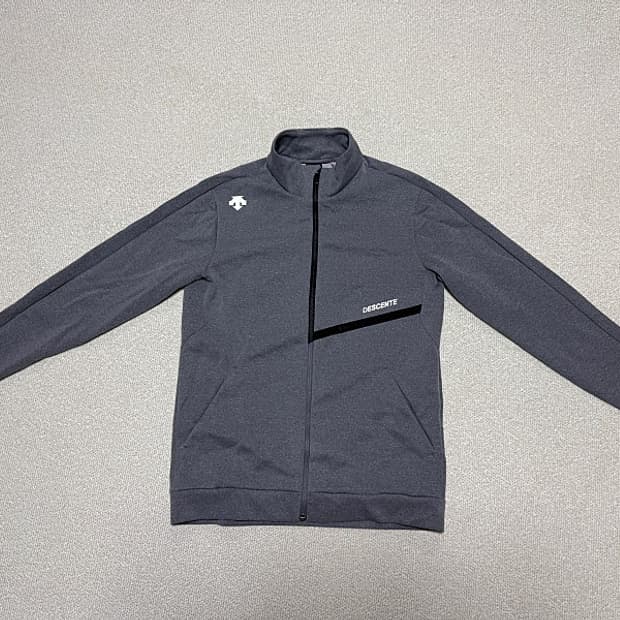 데상트 풀 집업 져지 자켓 남성용 95사이즈