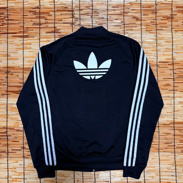 아디다스 블랙 슈퍼스타 져지 m