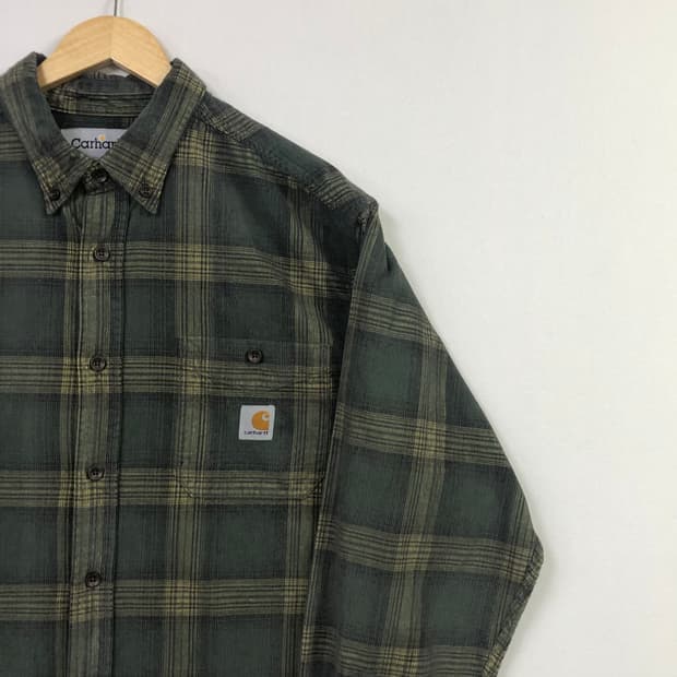 XL 칼하트 코듀로이 셔츠