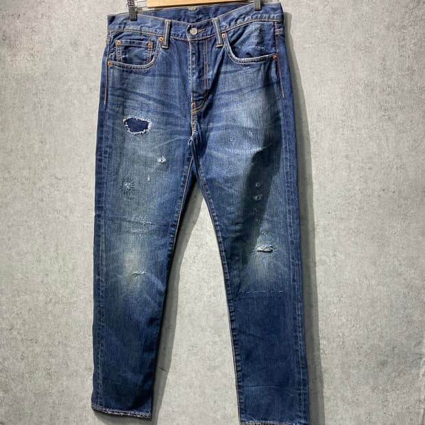 [32] Levi's 505 리바이스 사시코 리페어 데님팬츠