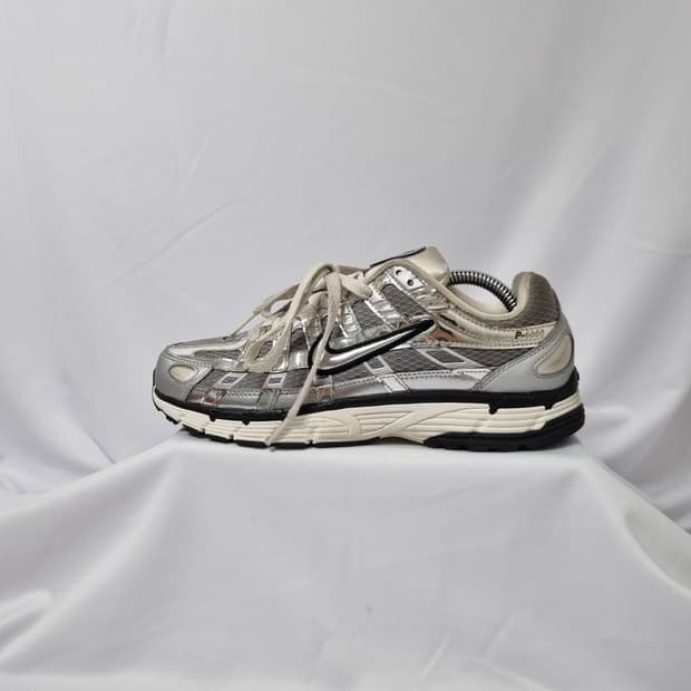 240 나이키 p 6000 메탈릭 실버 스니커즈 운동화
