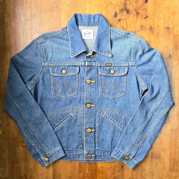 WRANGLER & CHOCOL RAFFINE 콜라보 데님 자켓 여성 M