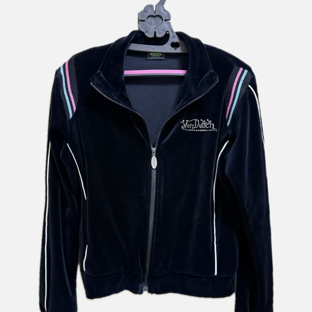 본더치 벨벳 파이핑 트랙탑 져지