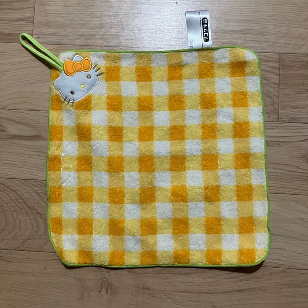 헬로키티 루프 타월 손수건