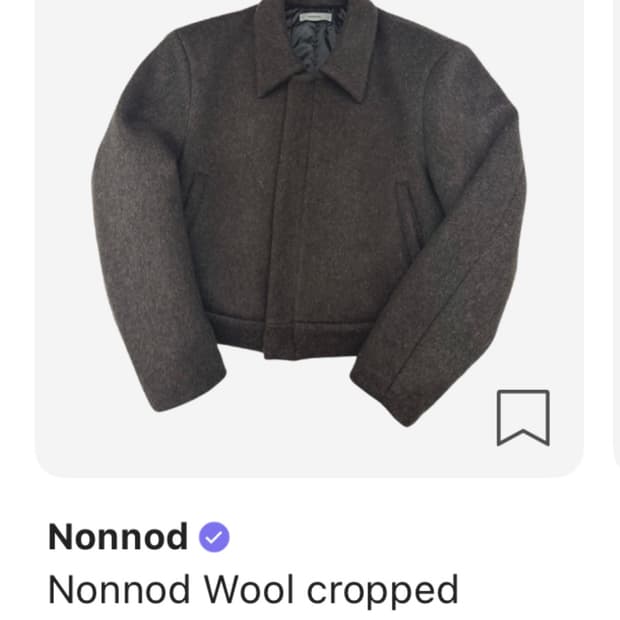 논노드 울자켓 삽니다