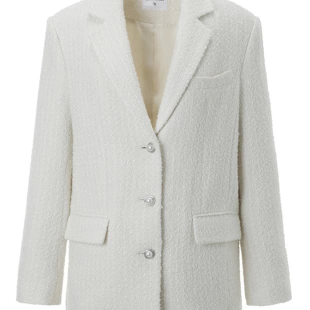 쓰리타임즈 트위드 자켓