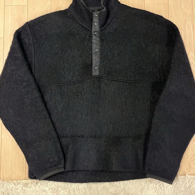 나나미카 모헤어 풀오버 네이비