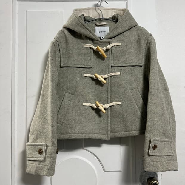 커버낫 우먼 숏 더플코트