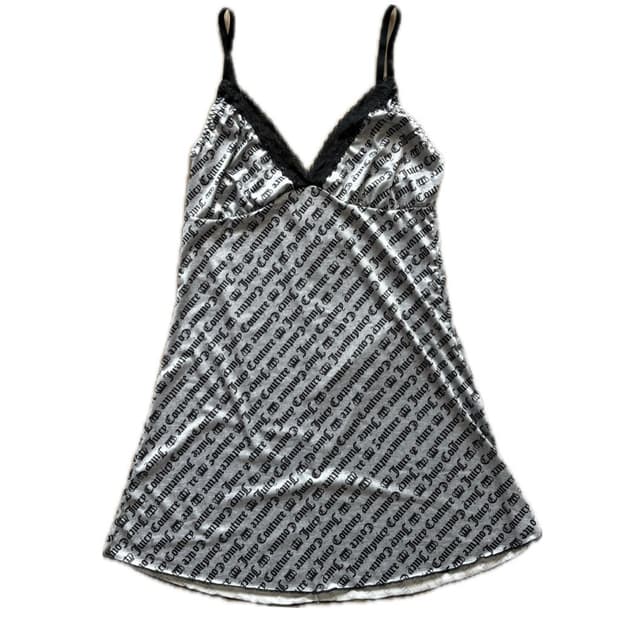 쥬시꾸뛰르 슬립 잠옷 원피스 