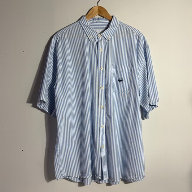 커버낫 빈티지 스트라이프 반팔 셔츠 (무료배송)