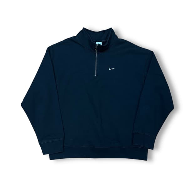 나이키 스우시 반집업 맨투맨