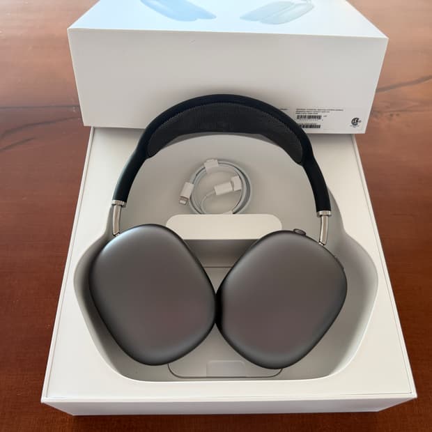 에어팟 맥스 스페이스 그레이 1세대 (8핀)