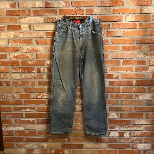 90s USA 빈티지 리바이스 실버탭 루즈핏 데님 팬츠