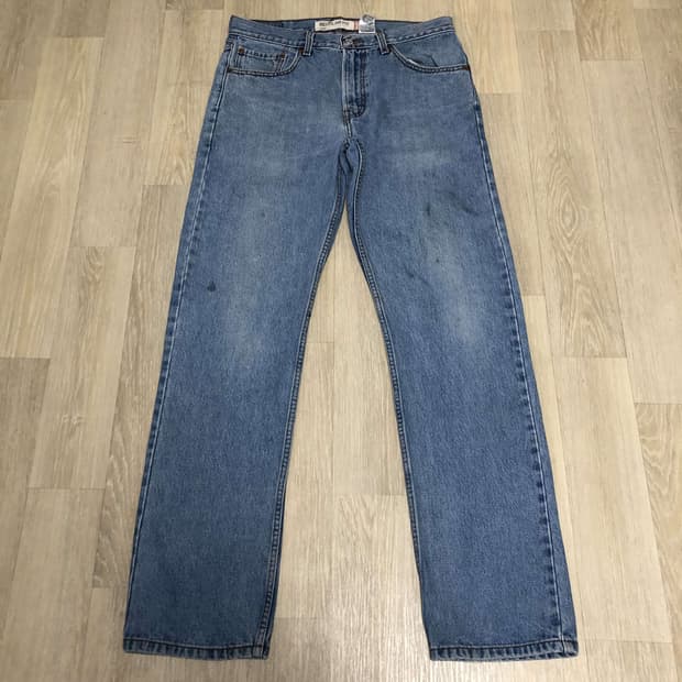 (33) 00's 리바이스 Levi's 505 레귤러핏 연청 데님