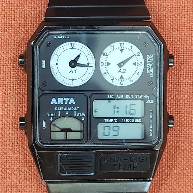 Citizen x ARTA ana-digi temp 아나디지템프