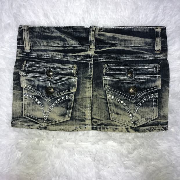 vintage demin skirts