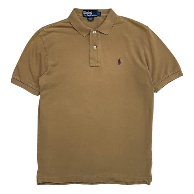 RALPH LAUREN PK 반팔 셔츠 베이지 S