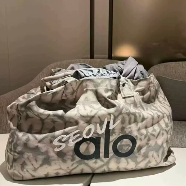 *이너백 포함* Alo 알로 쇼퍼백 서울에디션