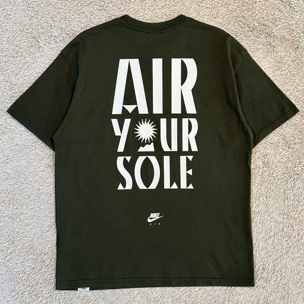 나이키 NIKE DNA HBR M90 반팔 티셔츠 카키