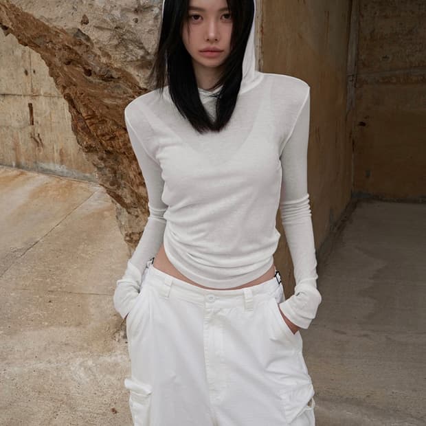 랑거 24FW 코튼 버클 카고팬츠