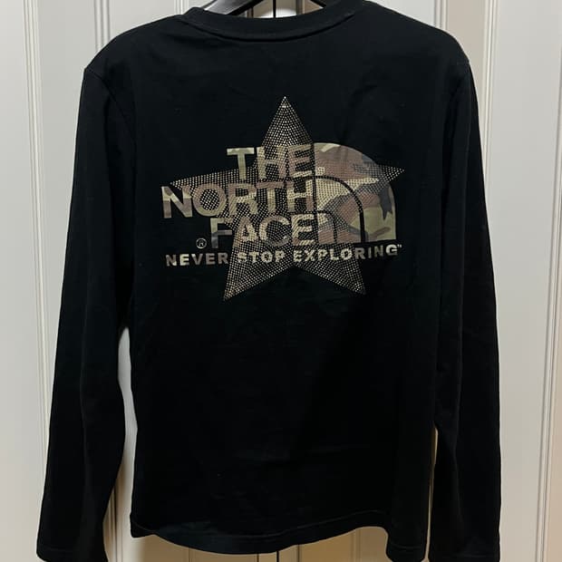 노스페이스 슬리브 티셔츠