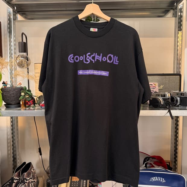 90S COOL SCHOLL USA 생산 싱글스티치